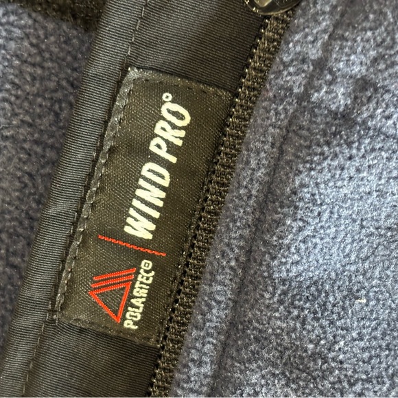 Eddie Bauer Wild Pro Fleece Jacket Men’s XXL Navy Blue Full Zip Heavyweight - Picture 3 of 14